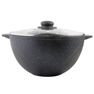 МЕЧТА казан 8,0 л.  АП Гранит, блэк арт. 58802