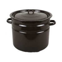 Керчь Бак 16 л. с крышкой эм. вн/крем., снаружи/корич. арт. 42804-262